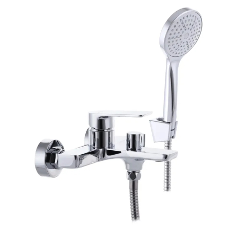Смеситель для ванны MIXXUS PREMIUM ALBERT 009, хром, короткий излив, Германия (MI2874)