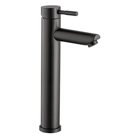 Смеситель для умывальника MIXXUS SUS-001-HIGH GRAPHITE из нерж. стали SUS304, высокий (MI5905)
