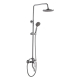 Душова колонка Haiba OLIVIA 003-J з змішувачем, 5 режимів, хромований корпус (HB0825) Душова колонка Haiba OLIVIA 003-J з змішувачем, 5 режимів, хромований корпус (HB0825)