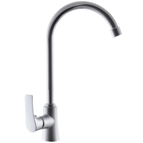 Смеситель для кухни ZERIX FAB-4 (ZX3052), высокий, хром, 330 мм, классический стиль (ZX3052) Смеситель для кухни ZERIX FAB-4 (ZX3052), высокий, хром, 330 мм, классический стиль (ZX3052)