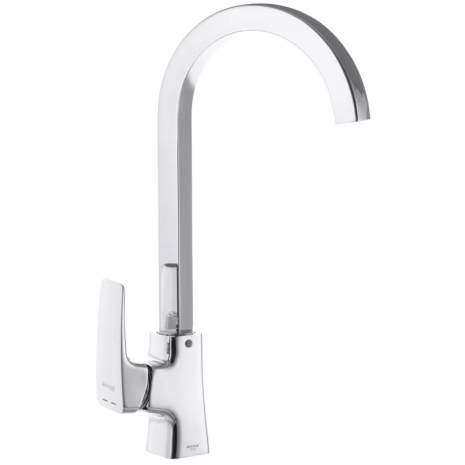 Кухонный смеситель MIXXUS Premium Patrick 017 (MI1660) с поворотным изливом и хромированным покрытием (MI1660)
