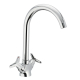 Кухонный смеситель MIXXUS Premium Vesta 275 хром, гибкая подводка, высота 270 мм (MI0612) Кухонный смеситель MIXXUS Premium Vesta 275 хром, гибкая подводка, высота 270 мм (MI0612)