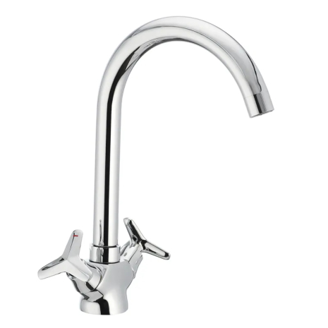 Кухонный смеситель MIXXUS Premium Vesta 275 хром, гибкая подводка, высота 270 мм (MI0612)