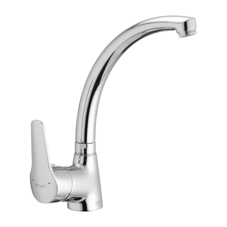 Смеситель для кухни IBERGRIF Roma M14150 с поворотным изливом, латунь, хром (IB0049)