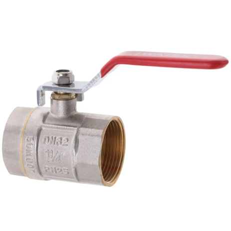 Кран шаровой WATERPRO 1 1/4" ГГР для воды, латунь, стальной шар (WP0138) Кран шаровой WATERPRO 1 1/4" ГГР для воды, латунь, стальной шар (WP0138)