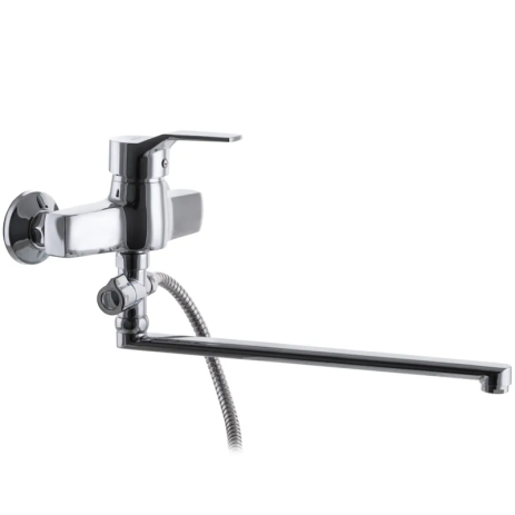 Змішувач для ванни ZERIX EDN 183 (ZX2799) хром, довгий вилив 320 мм (ZX2799) Змішувач для ванни ZERIX EDN 183 (ZX2799) хром, довгий вилив 320 мм (ZX2799)
