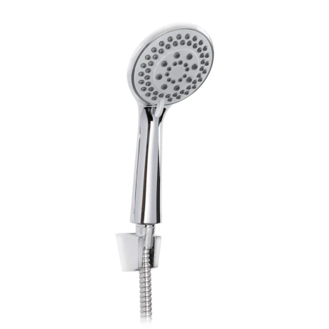 Душевой набор ZERIX SHOWER SET-03: шланг 150 см, лейка, кронштейн, хром (ZX3097)