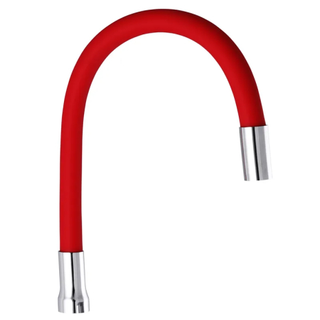 Гибкий силиконовый излив CHAMPION RED (GU0013) 500 мм для смесителя (GU0013)