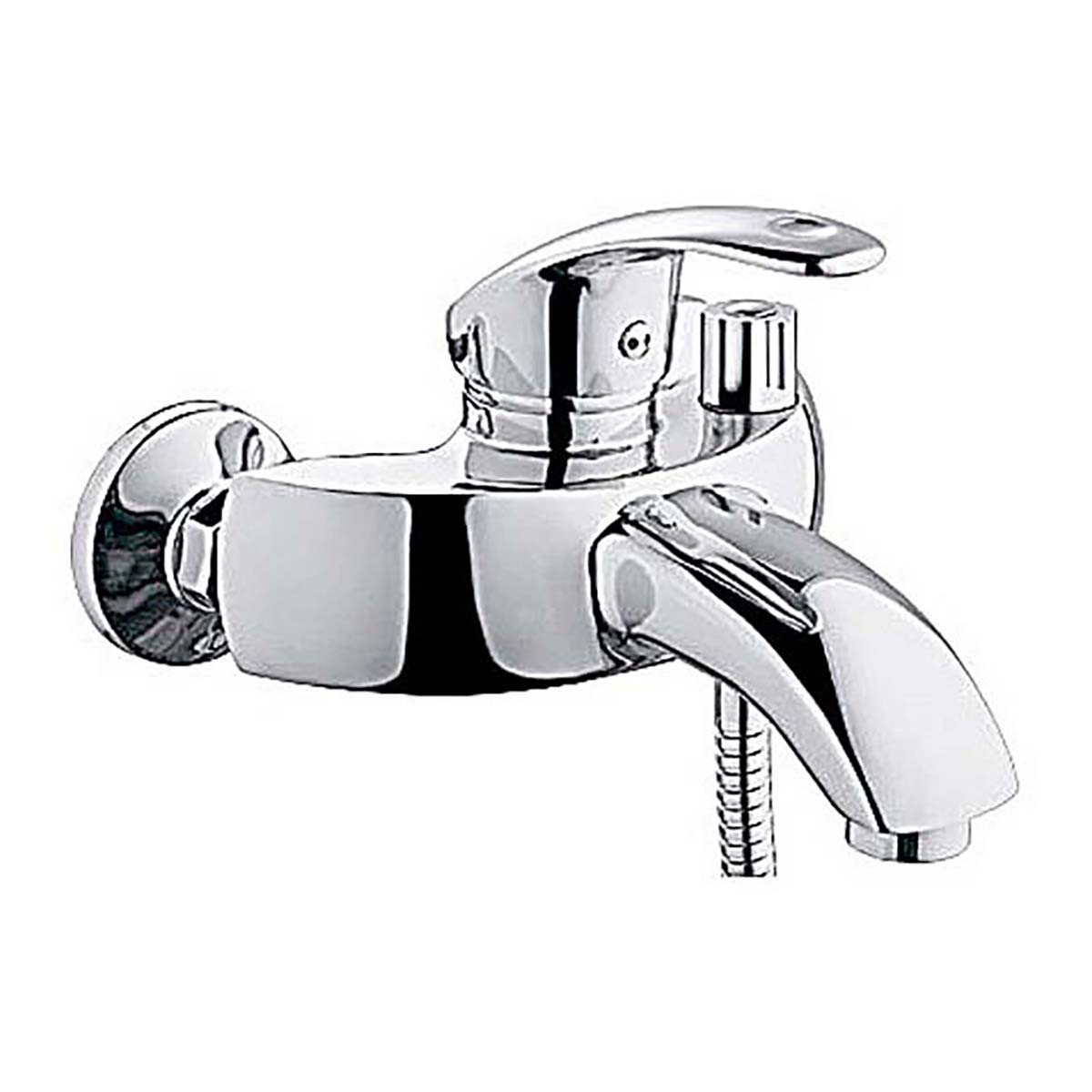 Змішувач для ванни HAIBA MAXX 009 (HB0282), хром, короткий вилив, картридж 40 мм (HB0282) Змішувач для ванни HAIBA MAXX 009 (HB0282), хром, короткий вилив, картридж 40 мм (HB0282)