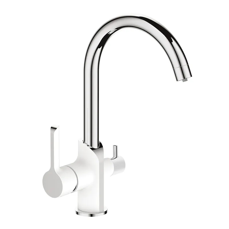 Кухонный смеситель MIXXUS PREMIUM EDEM 021 (WHITE) с выходом для питьевой воды (MI5924) Кухонный смеситель MIXXUS PREMIUM EDEM 021 (WHITE) с выходом для питьевой воды (MI5924)