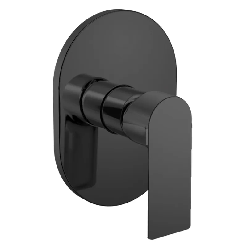 Змішувач для ванни HAIBA ALEX 003 BLACK, вбудований, одноважільний, латунь (HB3943) Змішувач для ванни HAIBA ALEX 003 BLACK, вбудований, одноважільний, латунь (HB3943)