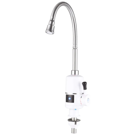 Проточный водонагреватель ZERIX ELW41-F (3.3 кВт) для кухни с гибким изливом (ZX4700)