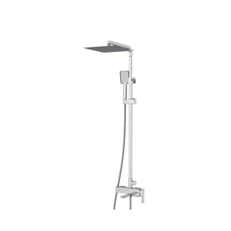 Душевая колонна KOER KB-56010-01 со смесителем, хром, 3 режима, шланг 150 см (KR3494) Душевая колонна KOER KB-56010-01 со смесителем, хром, 3 режима, шланг 150 см (KR3494)