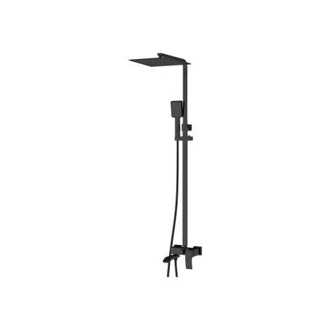 Душевая колонна со смесителем KOER KB-56007-05, черная, 3 режима, 150 см шланг (KR3461) Душевая колонна со смесителем KOER KB-56007-05, черная, 3 режима, 150 см шланг (KR3461)