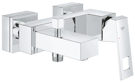 Смеситель для ванны Grohe Eurocube 23140000, хром, однорычажный, 46 мм (23140000)
