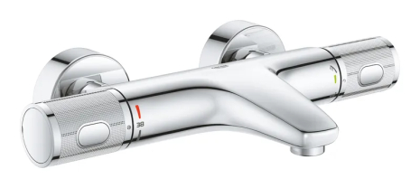 Термостатичний змішувач для ванни Grohe Grohtherm 1000 Performance, хром, настінний (34779000) Термостатичний змішувач для ванни Grohe Grohtherm 1000 Performance, хром, настінний (34779000)