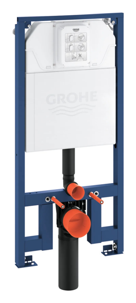 Инсталляция для унитаза Grohe Rapid SL Slim 39687000, двухрежимный смыв, высота 1130-1330 мм (39687000)
