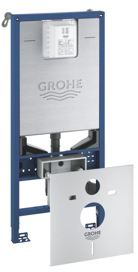 Система инсталляции для унитаза Grohe Rapid SLX 3 в 1, с двухрежимным смывом, 400 кг (39598000)