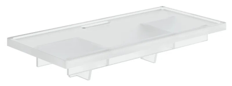 Поличка Grohe Grohtherm Cube (18700000) для термостата, біла, на змішувач (18700000)