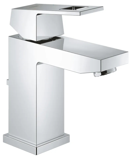 Змішувач для раковини GROHE Eurocube S-розміру одноруківний з водозбереженням 5,7 л/хв (2312700E)