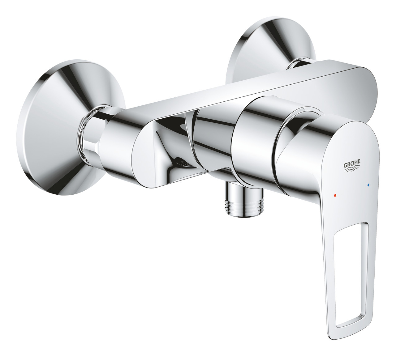 Змішувач для душу Grohe BauLoop New (23634001), хром, одноважільний, Німеччина (23634001) Змішувач для душу Grohe BauLoop New (23634001), хром, одноважільний, Німеччина (23634001)