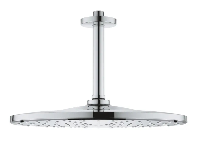 Верхній душ Grohe Rainshower Mono з стельовим кронштейном, хромований (26560000) Верхній душ Grohe Rainshower Mono з стельовим кронштейном, хромований (26560000)