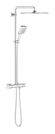 Душевая система с термостатом Grohe Rainshower (26649000) – хром, 2 режима, Германия (26649000)