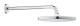 Верхній душ Grohe Tempesta 26668000 з настінним кронштейном, хром (26668000)
