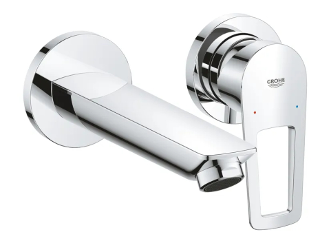 Змішувач для раковини прихованого монтажу Grohe BauLoop New, хром, одноважільний (20289001)