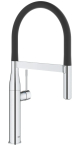 Смеситель для кухни Grohe Essence New с гибким изливом, хром, модерн (30294000) Смеситель для кухни Grohe Essence New с гибким изливом, хром, модерн (30294000)