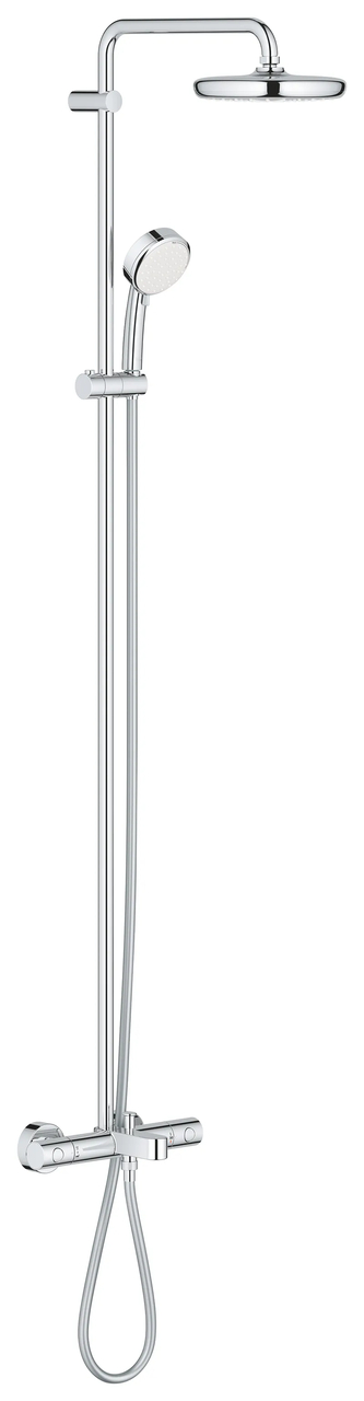 Душевая система Grohe Tempesta Cosmopolitan 210 с термостатом и двумя режимами струи (26223001)
