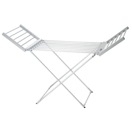Електрична сушарка для білизни ZERIX Comfort EDC-53148-T-SILVER, 220W з таймером, IP44 (ZX4929) Електрична сушарка для білизни ZERIX Comfort EDC-53148-T-SILVER, 220W з таймером, IP44 (ZX4929)