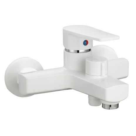 Змішувач PLAMIX Leo-009 EURO White для ванни, одноважільний, білий глянець, 1,5 бар (PM0633) Змішувач PLAMIX Leo-009 EURO White для ванни, одноважільний, білий глянець, 1,5 бар (PM0633)