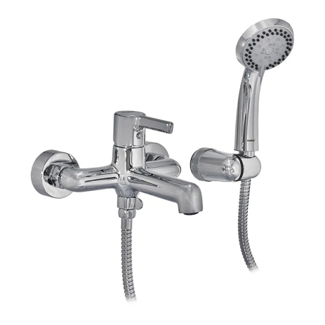 Змішувач для ванни Haiba MarkUS 009 Euro (HB3969) хром, короткий вилив, одноважільний (HB3969)