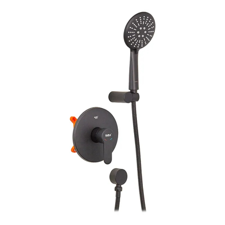 Смеситель для душа Haiba Amanda 003 Black, встроенный, латунь, 1 режим (HB3956) Смеситель для душа Haiba Amanda 003 Black, встроенный, латунь, 1 режим (HB3956)