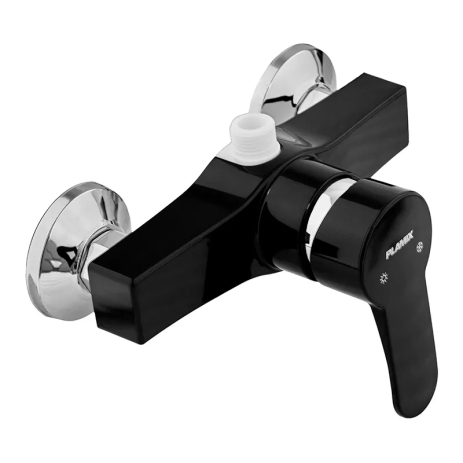 Змішувач Plamix Mario-003 Black для душу, одноважільний, ABS, 40 мм (PM0604) Змішувач Plamix Mario-003 Black для душу, одноважільний, ABS, 40 мм (PM0604)