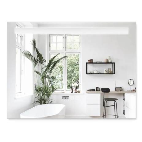 Зеркало MIXXUS Strong MR05-100x60 с LED-подсветкой и антизапотеванием для ванной (MI6009)