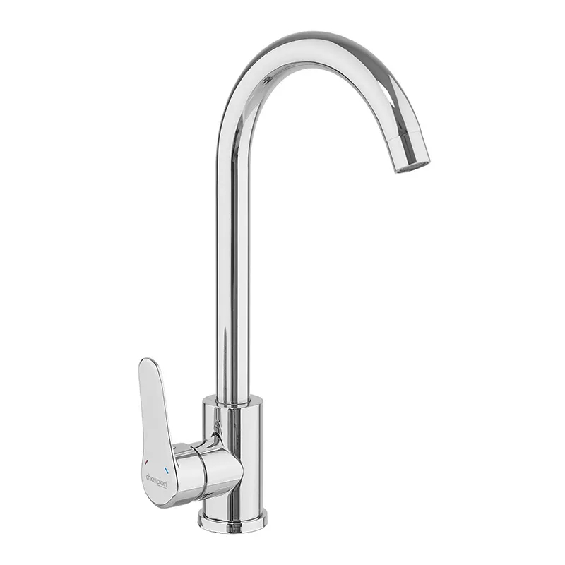 Смеситель для кухни Champion EZA-011 Chrome, высокий, нержавейка, однорычажный (CH6151) Смеситель для кухни Champion EZA-011 Chrome, высокий, нержавейка, однорычажный (CH6151)