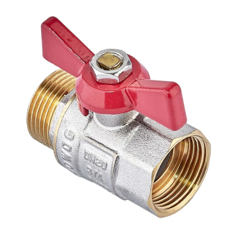 Кран шаровый Waterpro WP607-20FMW 3/4" ГШБ с никелевым покрытием для воды (WP3294) Кран шаровый Waterpro WP607-20FMW 3/4" ГШБ с никелевым покрытием для воды (WP3294)