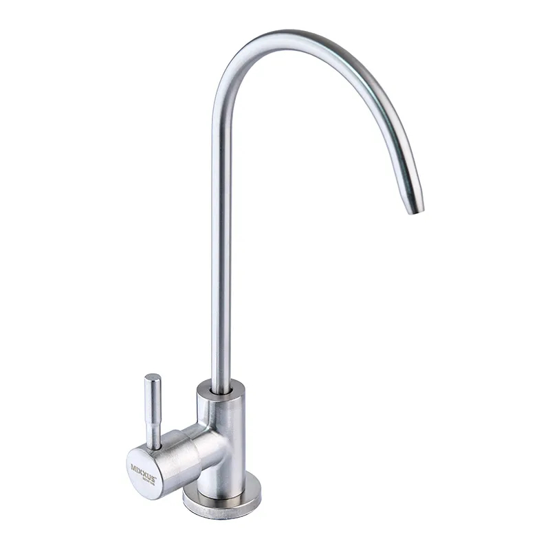 Кран для питьевой воды Mixxus Mono-07.SUS из нержавеющей стали SUS304, 1/2" (MI6028) Кран для питьевой воды Mixxus Mono-07.SUS из нержавеющей стали SUS304, 1/2" (MI6028)
