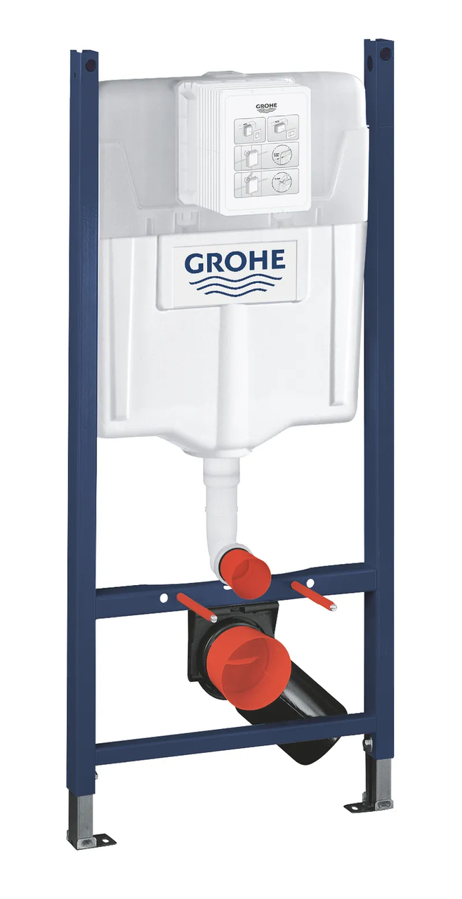 Инсталляция для унитаза Grohe Rapid SL (38840000) с двухрежимным смывом, высота 1130-1330 мм (38840000) Инсталляция для унитаза Grohe Rapid SL (38840000) с двухрежимным смывом, высота 1130-1330 мм (38840000)