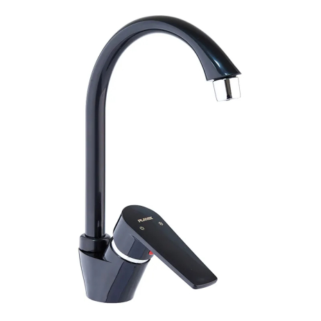 Змішувач для кухні Plamix Oscar-011 Black (PM0616) поворотний, 90°C, модерн (PM0616) Змішувач для кухні Plamix Oscar-011 Black (PM0616) поворотний, 90°C, модерн (PM0616)
