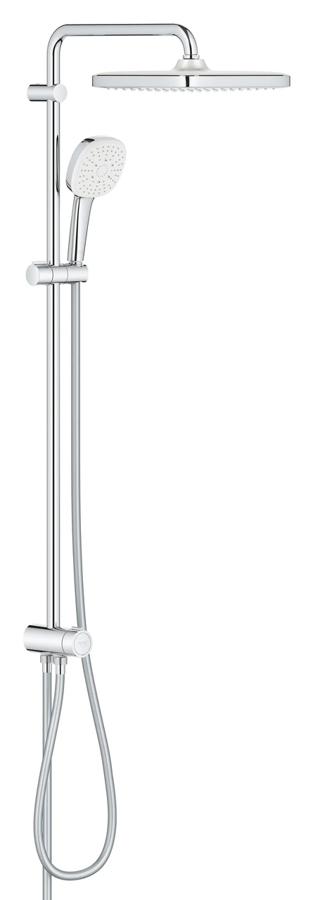Душевая система Grohe Flex Tempesta 250 Cube с переключателем, хром (26694001)