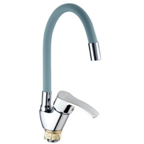Смеситель для кухни Mixxus YUB4-279 Reflector Gray с гибким изливом и хромированным покрытием (MI6485) Смеситель для кухни Mixxus YUB4-279 Reflector Gray с гибким изливом и хромированным покрытием (MI6485)