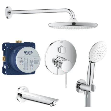 Душевая система Grohe Essence Tempesta 250, встроенный монтаж, хром (UA26417SC1)