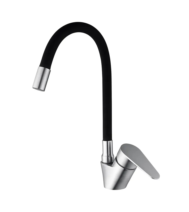 Смеситель для кухни MIXXUS NEO-011 REFL.BLACK с гибким изливом SUS304 (MI6558) Смеситель для кухни MIXXUS NEO-011 REFL.BLACK с гибким изливом SUS304 (MI6558)