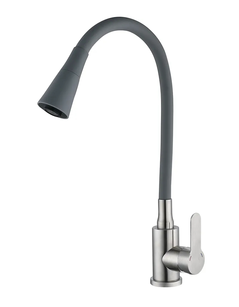 Смеситель для кухни MIXXUS DAX-011 с гибким изливом из нержавеющей стали Модерн (MI6560) Смеситель для кухни MIXXUS DAX-011 с гибким изливом из нержавеющей стали Модерн (MI6560)