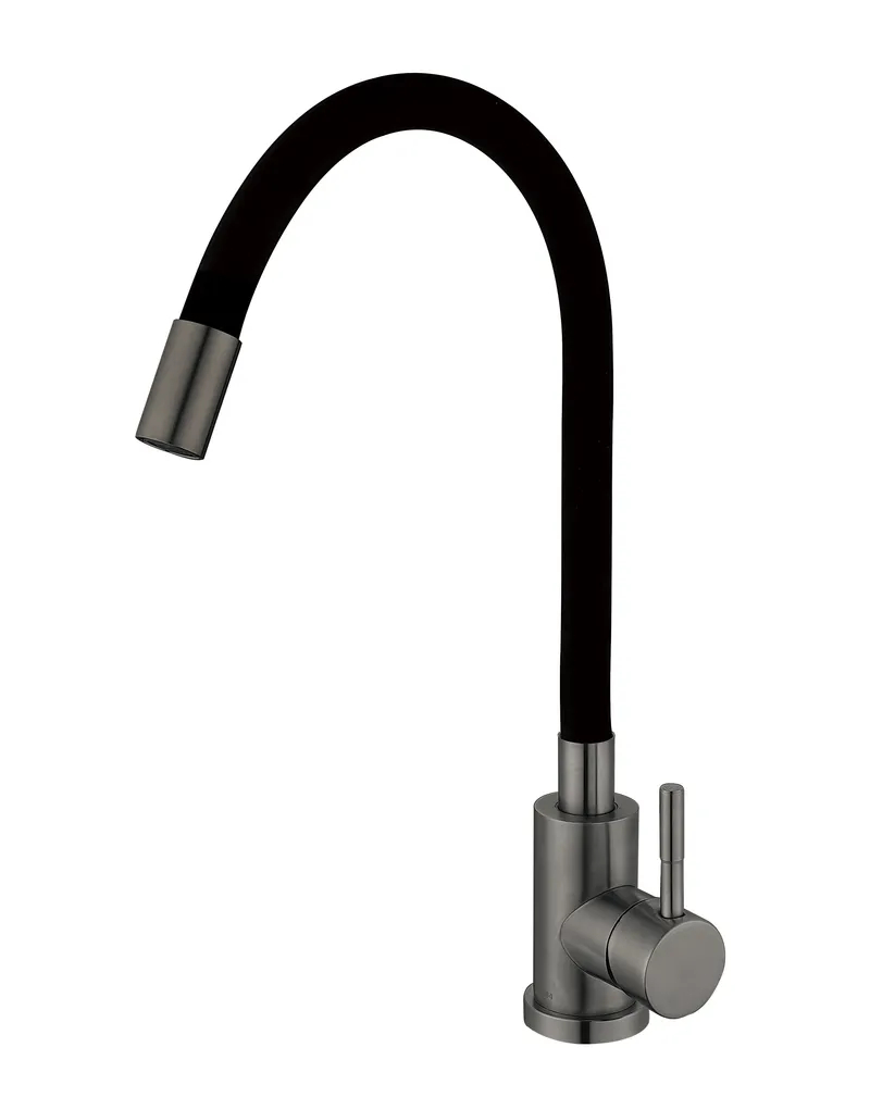 Смеситель для кухни MIXXUS SEO-011 GRAPHITE с гибким изливом из нерж. стали (MI6566) Смеситель для кухни MIXXUS SEO-011 GRAPHITE с гибким изливом из нерж. стали (MI6566)