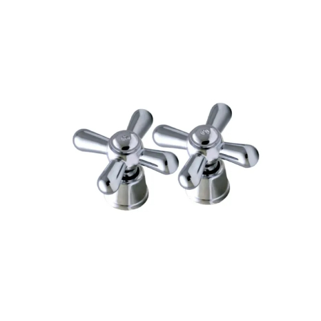 Набор ручек Haiba Smes Handles SET-02 хром, комплект для смесителей, пара (AC0693)