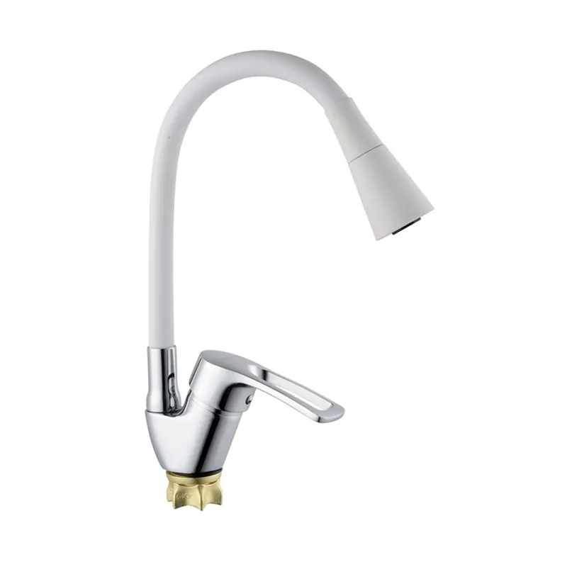 Смеситель для кухни Champion YUB 011-181 с гибким силиконовым изливом, хромированный (MI6423) Смеситель для кухни Champion YUB 011-181 с гибким силиконовым изливом, хромированный (MI6423)